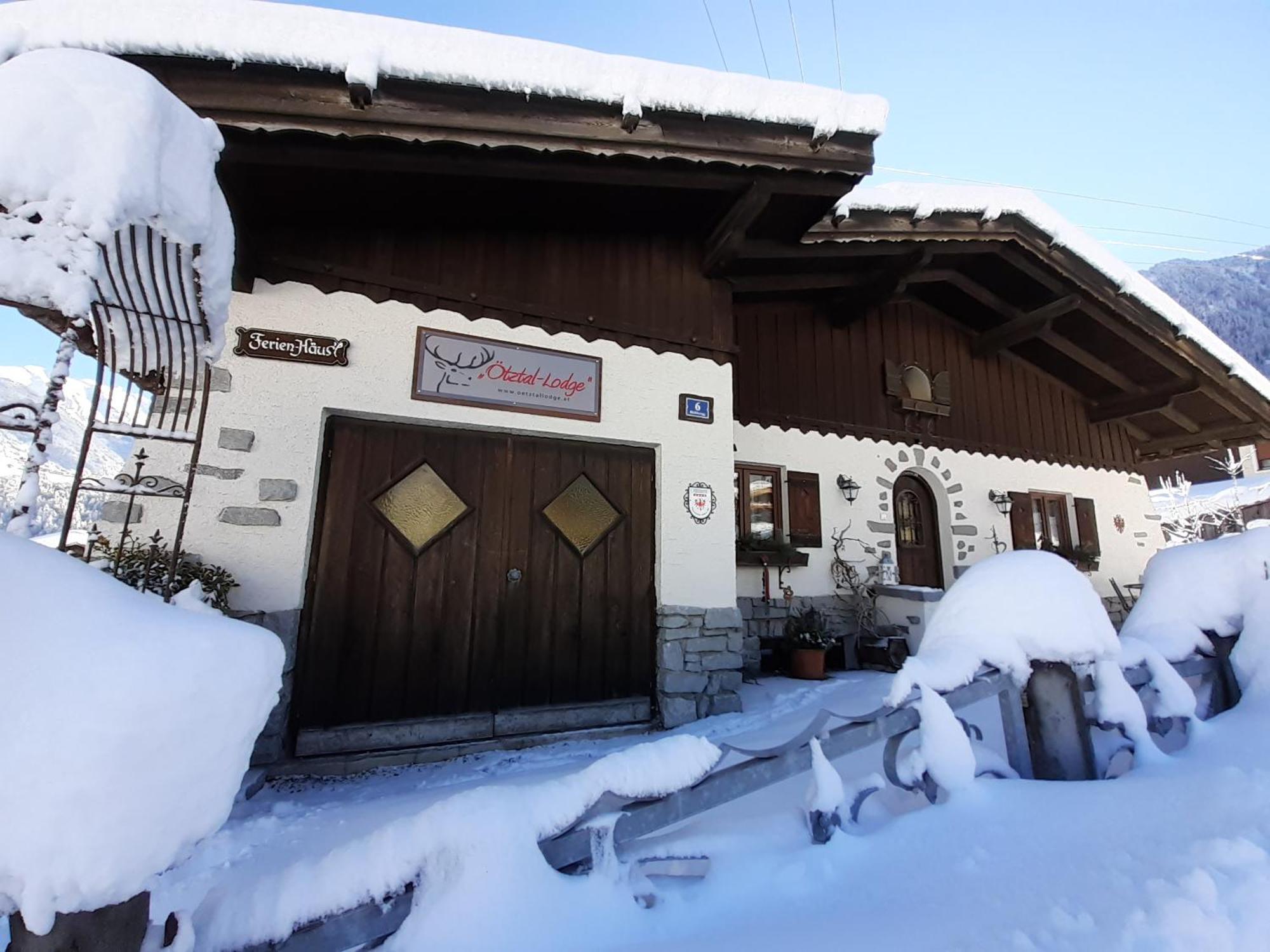 Ferienhaus Oetztal-Lodge Sautens Exteriér fotografie