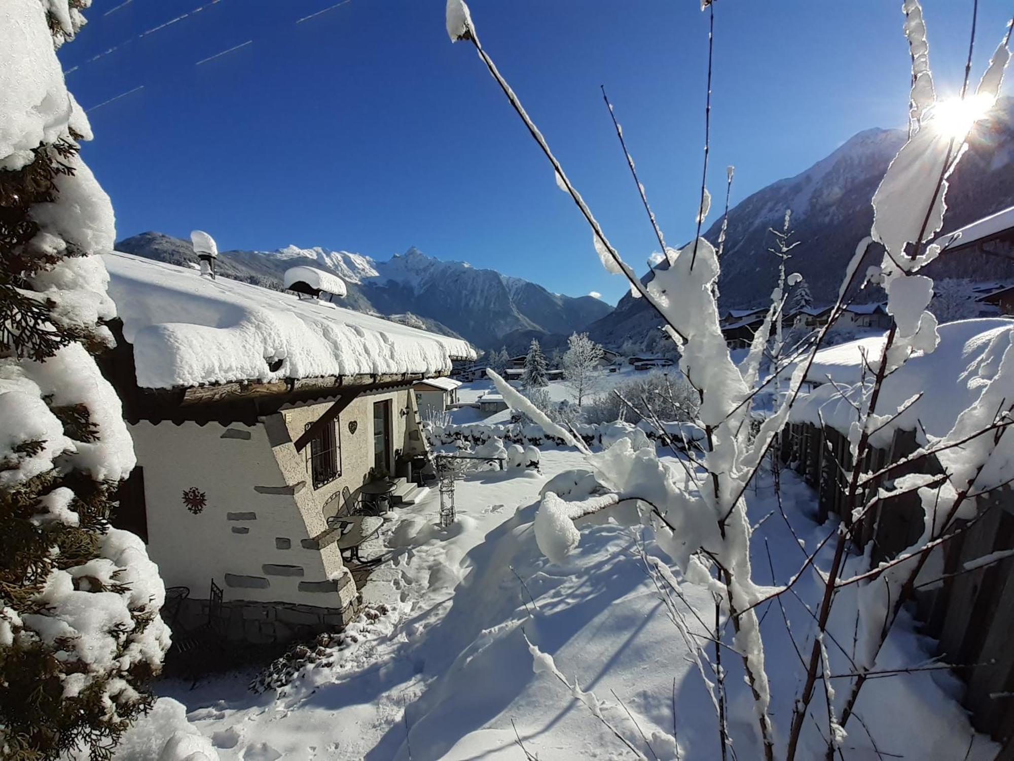 Ferienhaus Oetztal-Lodge Sautens Exteriér fotografie